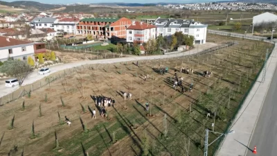 Bursa’da İnegöl Belediyesi Akhisar Mahallesi Akkanal Sokak’ta 2 parçadan oluşan