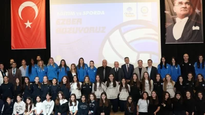 Bursa Nilüfer Belediyespor Eker ve Okyanus Koleji arasında imzalanan protokolle,