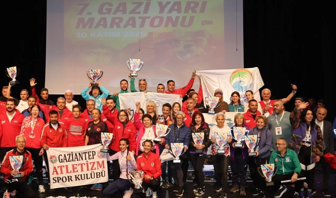Gaziantep Büyükşehir Belediyesi ve Türkiye Atletizm Federasyonu iş birliğinde düzenlenen