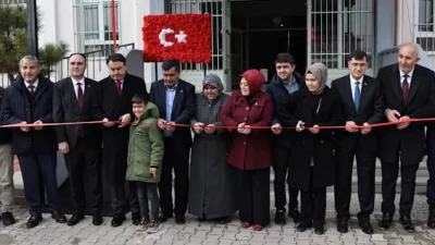 Kütahya Belediye Başkanı Eyüp Kahveci, Aslanapa ilçesinde Şehit Ramazan Yel