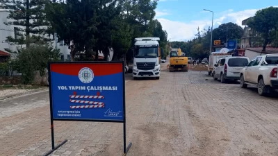 Muğla Büyükşehir Belediyesi, Datça’nın ulaşımını ve altyapısını güçlendirmek için 51