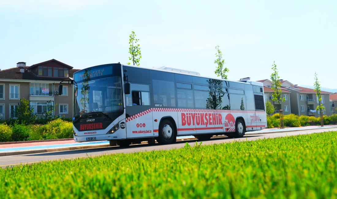 Sakarya Büyükşehir Belediyesi, şehir içi toplu ulaşımı tamamen dijitalleştirerek vatandaşların