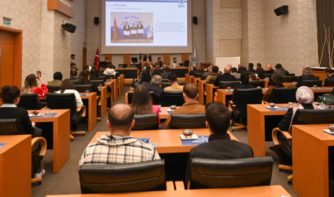 Konya Selçuklu Belediyesi Aralık Ayı Meclis Toplantısı’na katılan Selçuk Üniversitesi