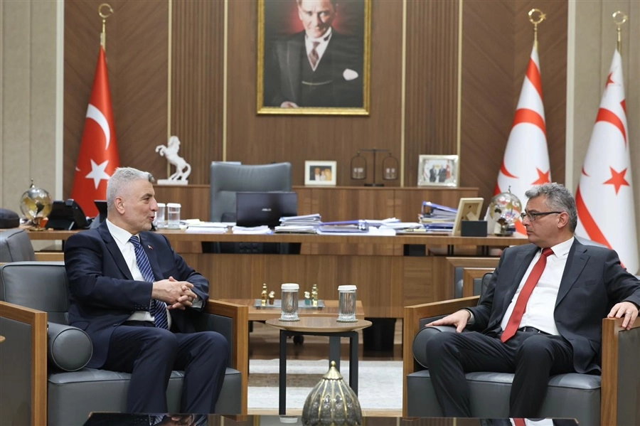 Ticaret Bakanı Ömer Bolat, Kuzey Kıbrıs Türk Cumhuriyeti ziyareti kapsamında