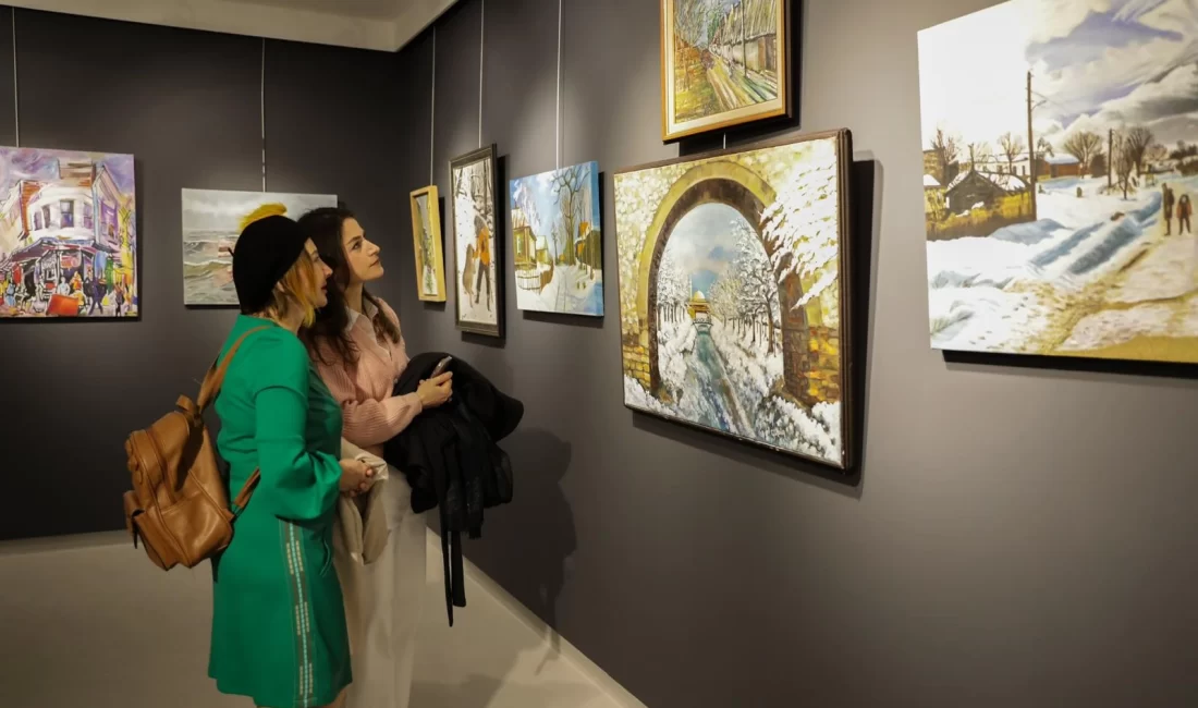 Bursa Kent Konseyi Ressamlar Çalışma Grubu’nun hazırladığı ‘Yeni Yıla Merhaba’