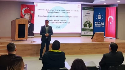 Bursa Büyükşehir Belediyesi, halk sağlığını koruma ve sağlıklı yaşam kültürünü