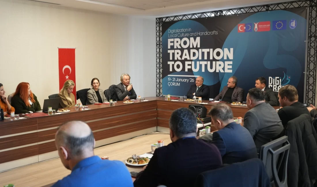 Çorum Belediyesi’nin koordinatörlüğünde hayata geçirilen ve Avrupa Birliği tarafından desteklenen