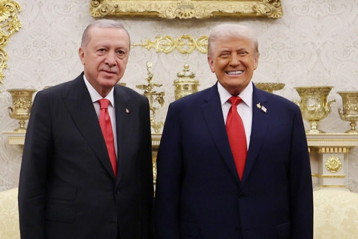 Cumhurbaşkanı Recep Tayyip Erdoğan, Amerika Birleşik Devletleri (ABD) Başkanı Donald