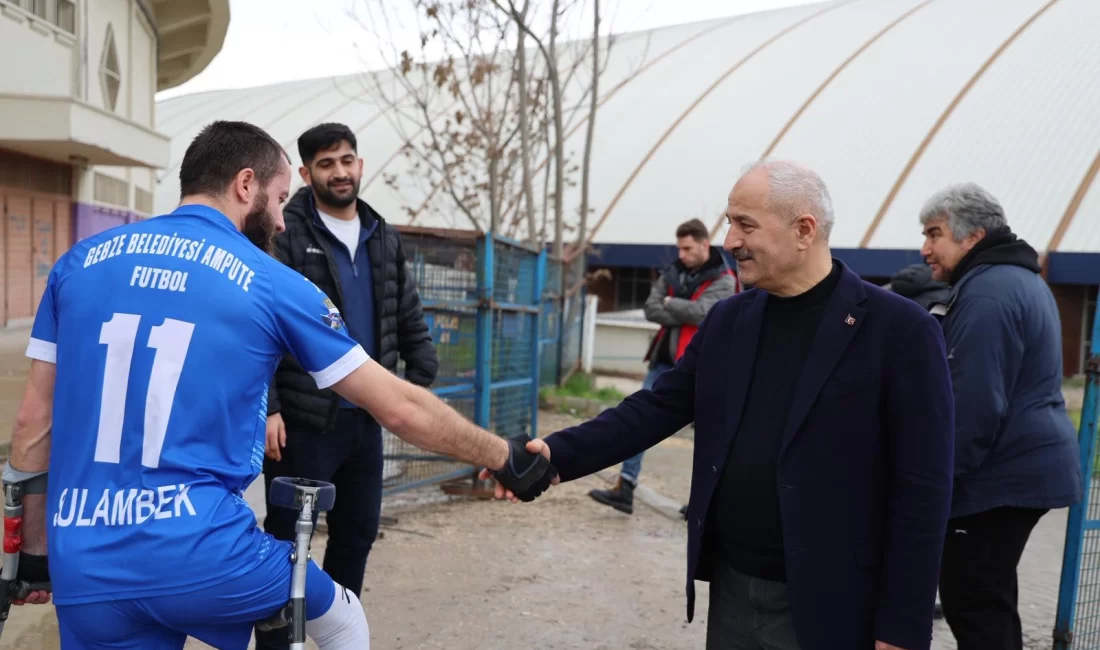 Gebze Belediyesi Ampute Futbol Spor Kulübü, ligde oynadığı karşılaşmada TSK