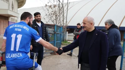 Gebze Belediyesi Ampute Futbol Spor Kulübü, ligde oynadığı karşılaşmada TSK