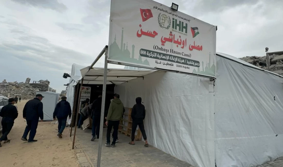 Kocaeli Büyükşehir Belediyesi, Ramazan ayında Filistinlilerin ibadetlerini yerine getirebilmesi için