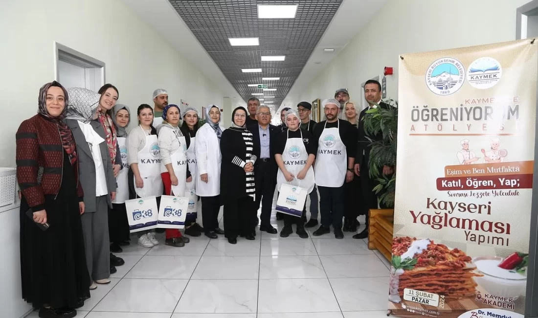 Kayseri Büyükşehir Belediyesi’nin mesleki eğitim ve kültür sanat alanındaki marka