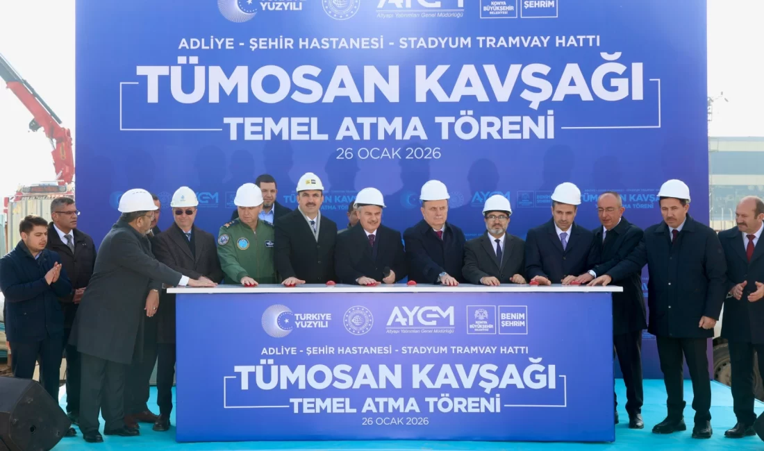 Ulaştırma ve Altyapı Bakanlığı ile Konya Büyükşehir Belediyesi tarafından yürütülen