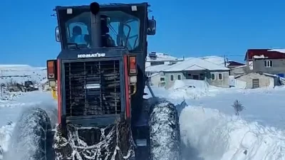 Malatya Büyükşehir Belediyesi, özellikle yüksek kesimlerde etkili olan kar yağışı