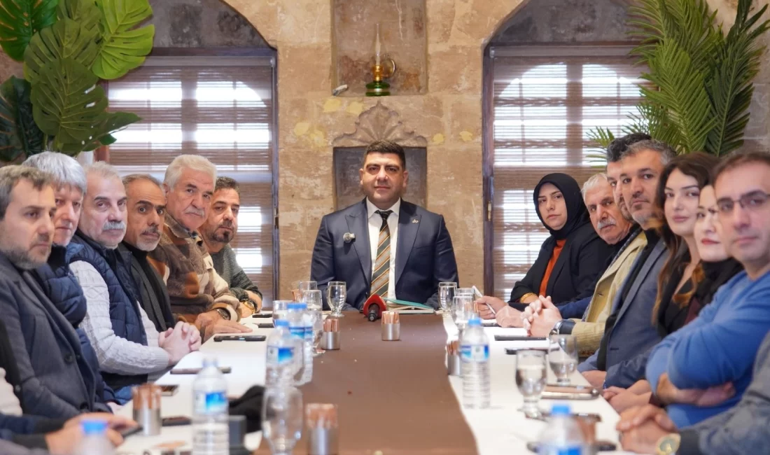 AK Parti Mardin İl Başkanı Mehmet Üncü, 10 Ocak Çalışan