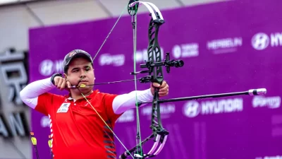 Muğla Büyükşehir Belediyesi sporcusu, milli okçu Emircan Haney, uluslararası başarılarına