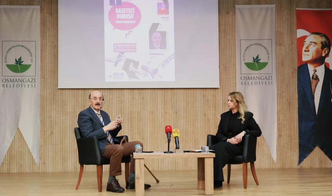Osmangazi Belediyesi tarafından düzenlenen Medya Buluşmaları programının bu haftaki konuğu