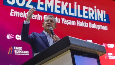 Genel Başkanı Özgür Özel, “Emeklinin yoksulluğa, sefalet ücretine, bu kara