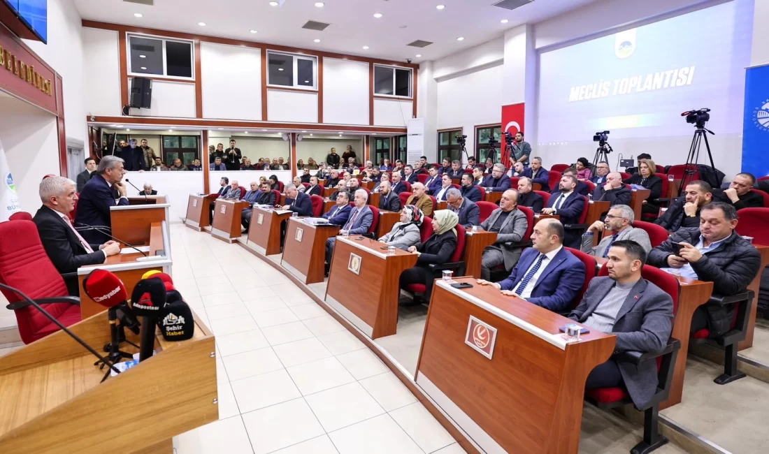 Sakarya Büyükşehir Belediyesi 2026 yılının ilk meclis toplantısı, merkez binadaki