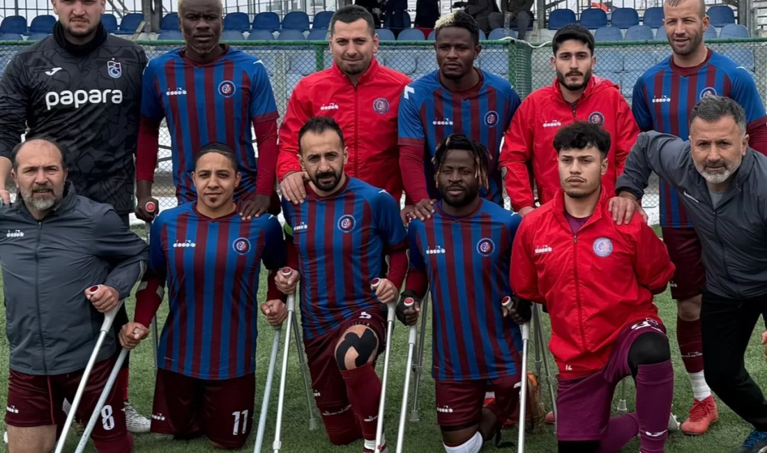 Trabzon Büyükşehir Belediyesi Ampute Futbol Kulübü, deplasmanda karşılaştığı Malatya ekibini