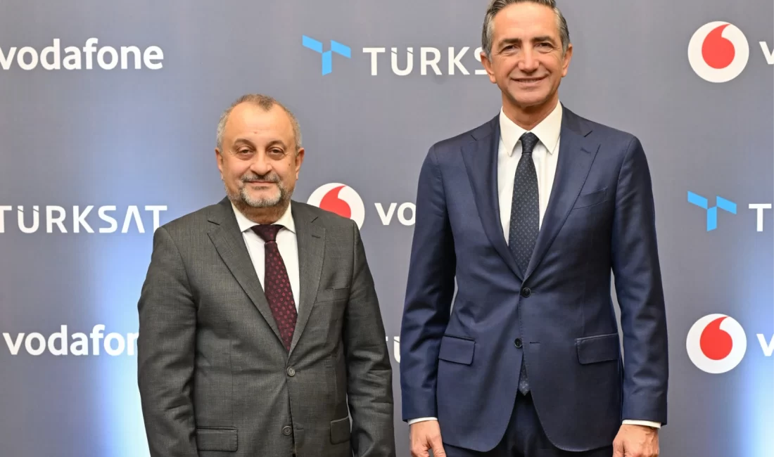 Türksat ile Vodafone, Türkiye’nin dijital altyapısını güçlendirmek ve fiber internet